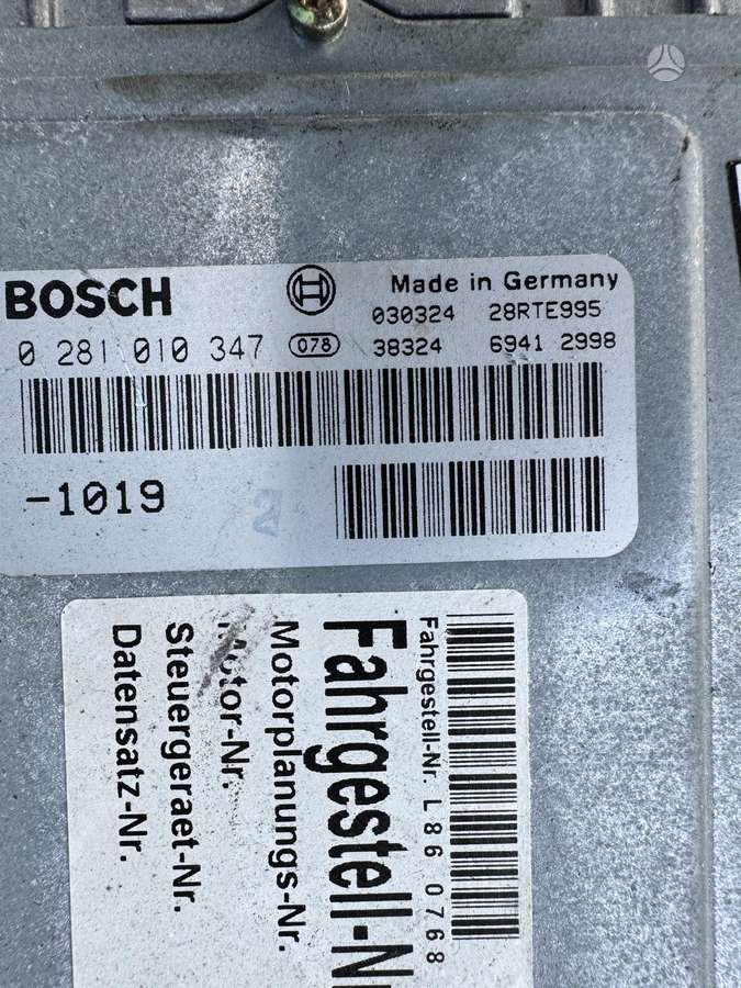 MAN LE15.250 , Bosch 0281010347, trucks
