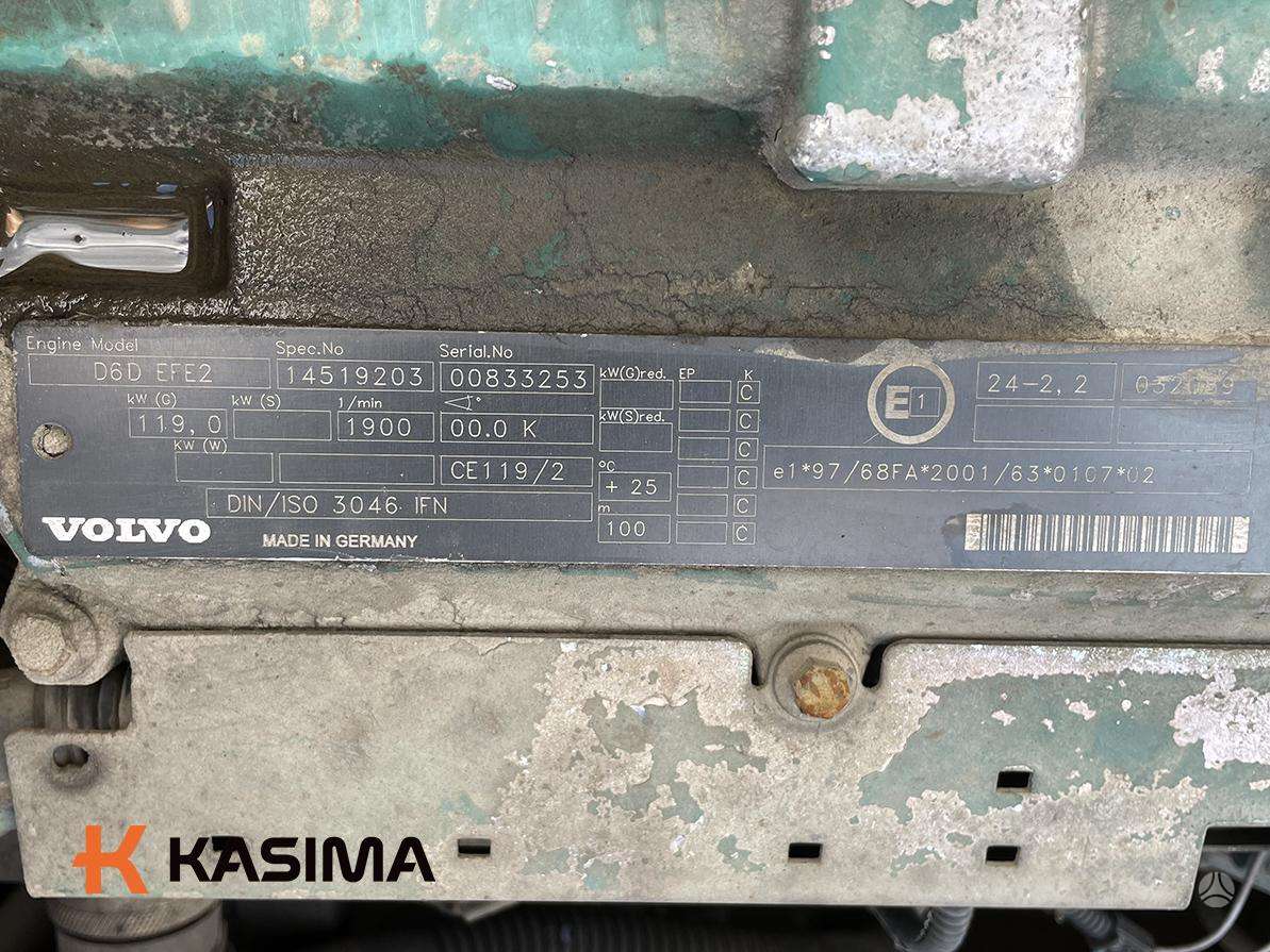 Volvo EC210BLC Dalimis, statybos ir kelių tiesimo technika