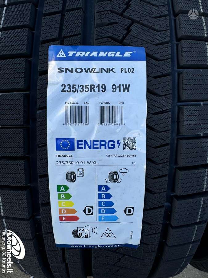 Triangle Snow LINK PL02, зимние 235/35 R19