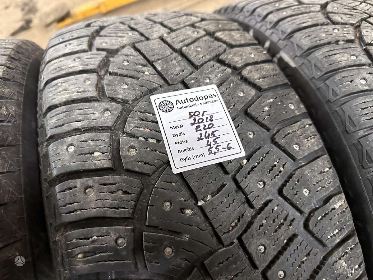 Continental, žieminės 245/45 R20