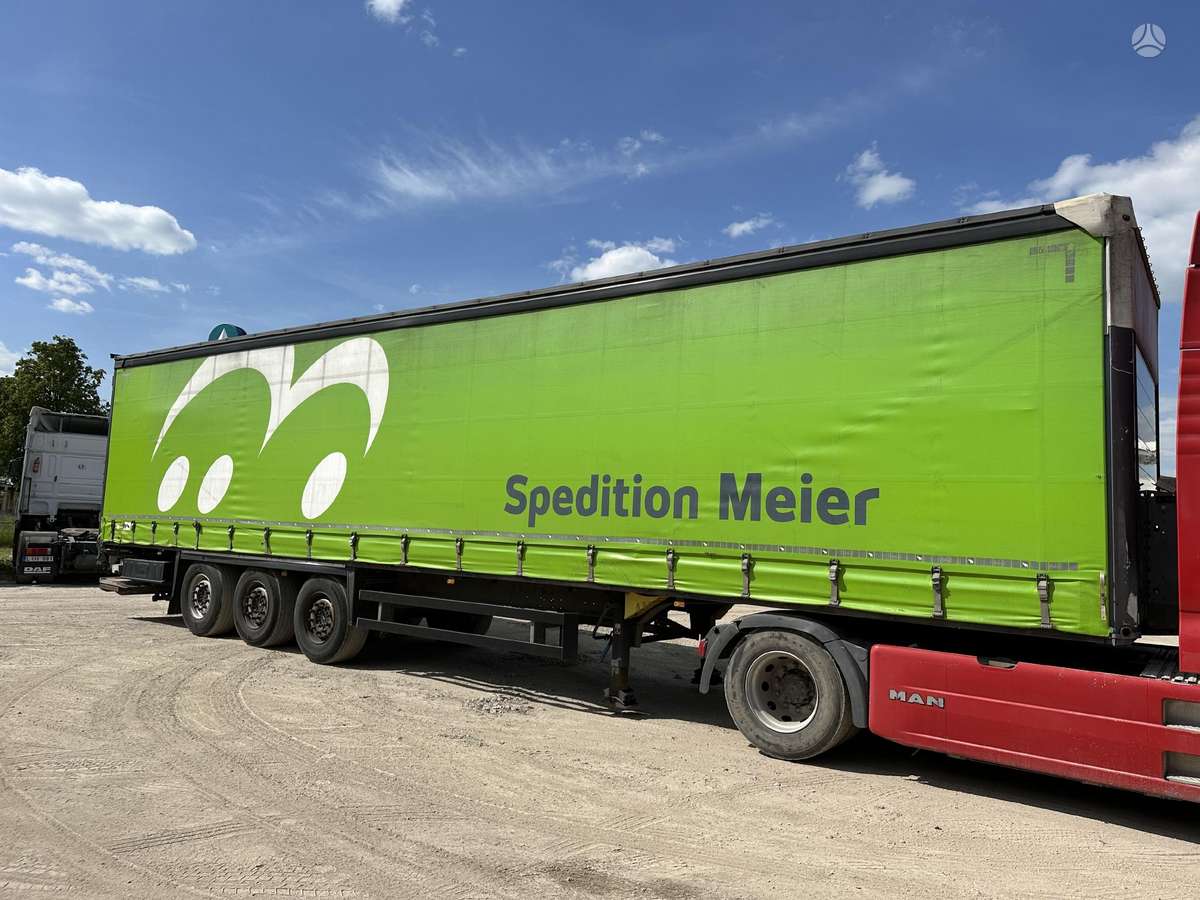 Schmitz Bort-schtora, curtainsider with dropside