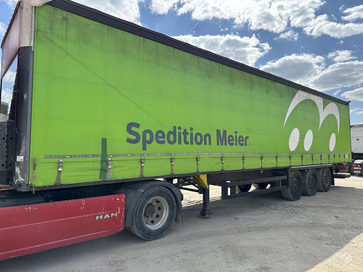 Schmitz Bort-schtora, curtainsider with dropside