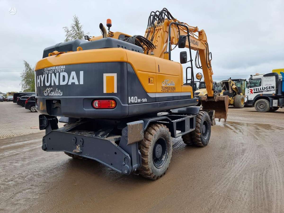 Hyundai 140w - 9A, экскаваторы