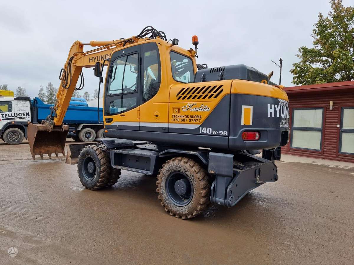 Hyundai 140w - 9A, экскаваторы