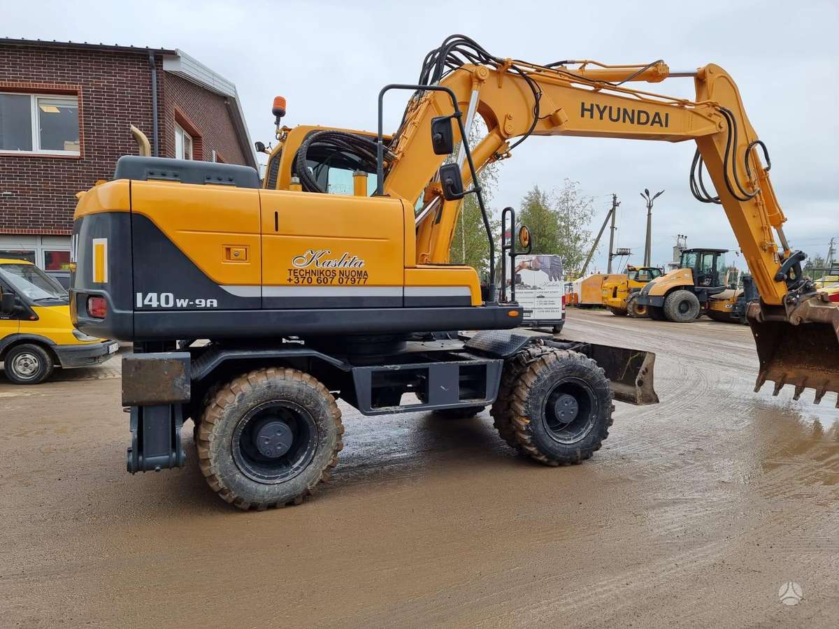 Hyundai 140w - 9A, экскаваторы