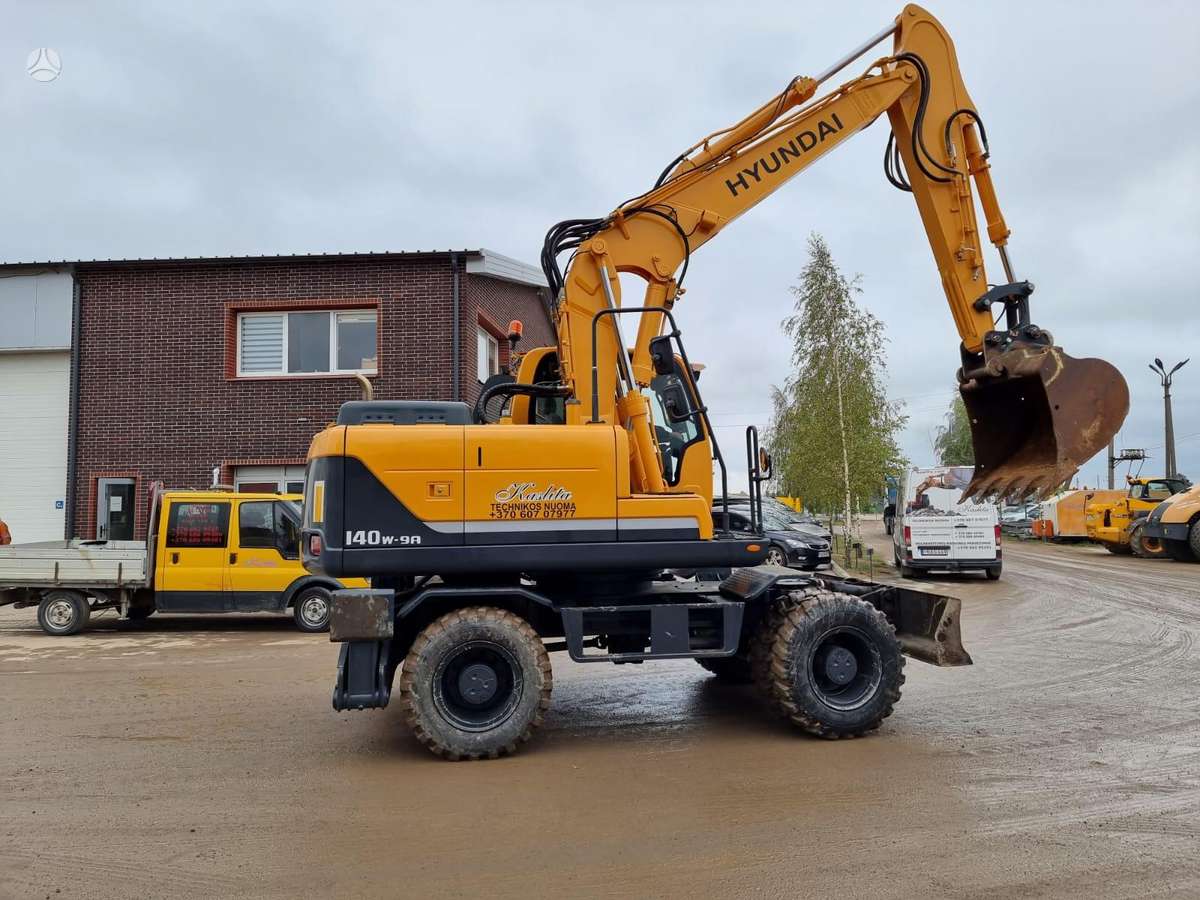 Hyundai 140w - 9A, экскаваторы