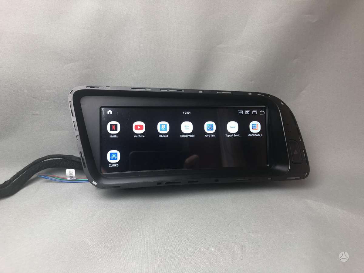 Audi Audi A4 A5 Q5 Android 13 su Carplay ir Android auto, multimedia and navigation