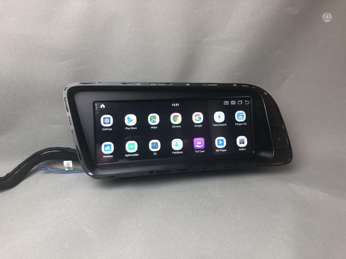 Audi Audi A4 A5 Q5 Android 13 su Carplay ir Android auto, multimedia and navigation