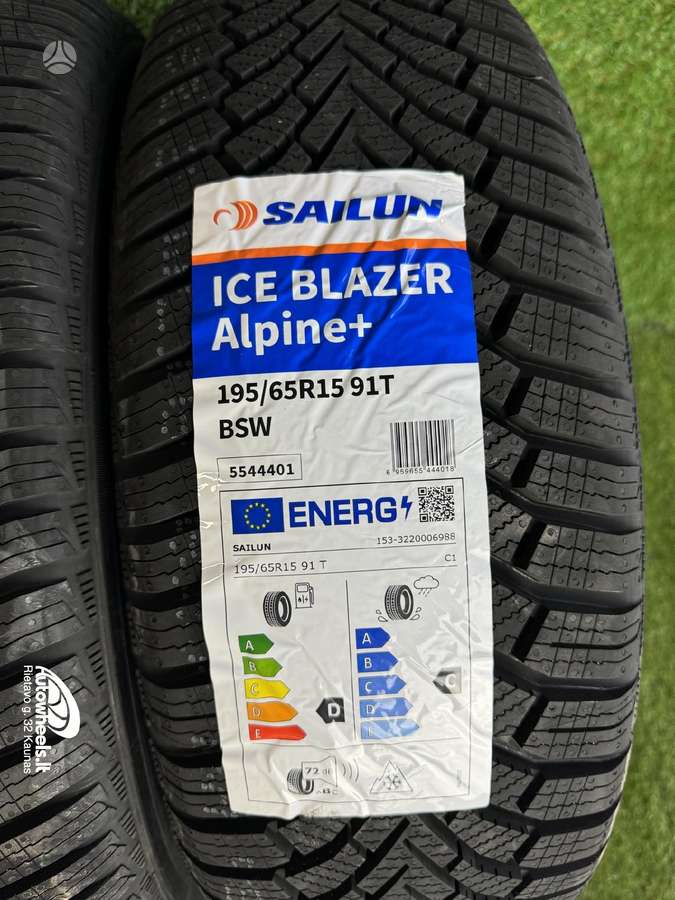 Sailun Ice Blazer Alpine+, winter 195/65 R15