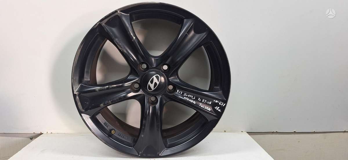 Hyundai Tucson, light alloy, R17