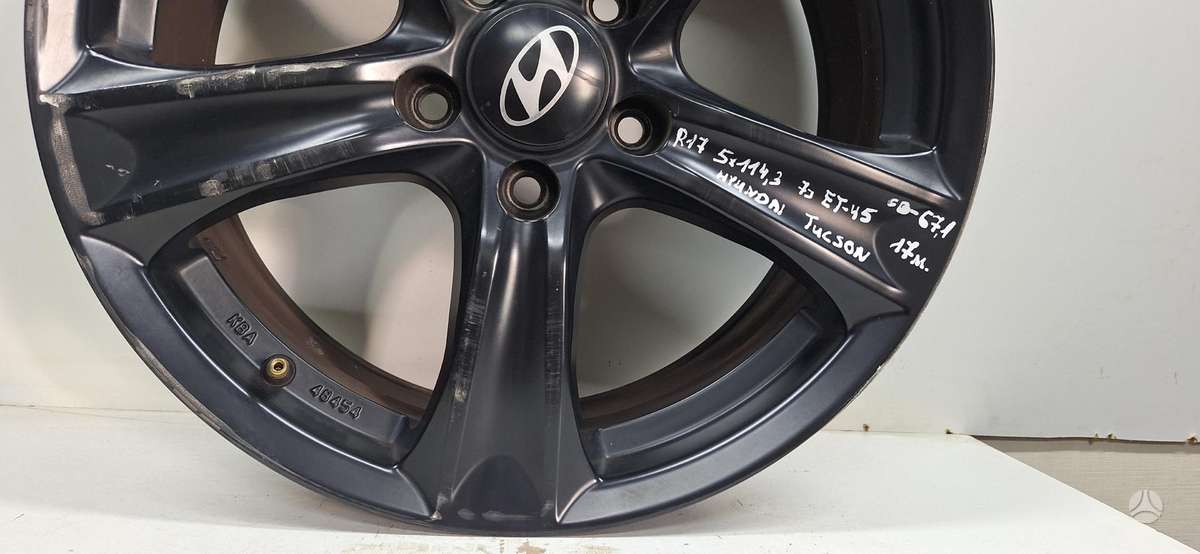 Hyundai Tucson, light alloy, R17