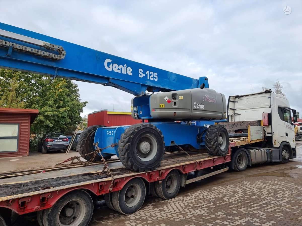 Genie S-125, локтевые подъёмники