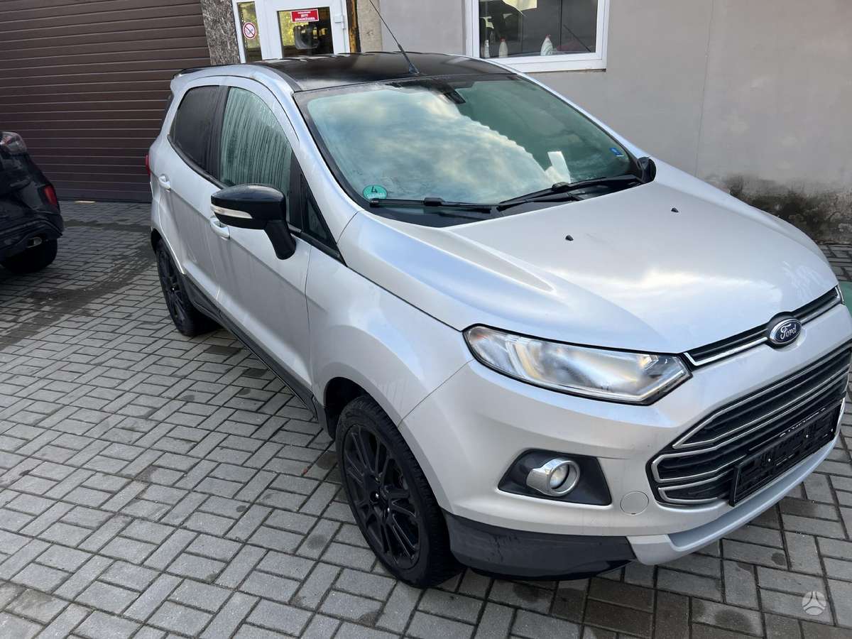Ford EcoSport dalimis. Vokiška 109tkm