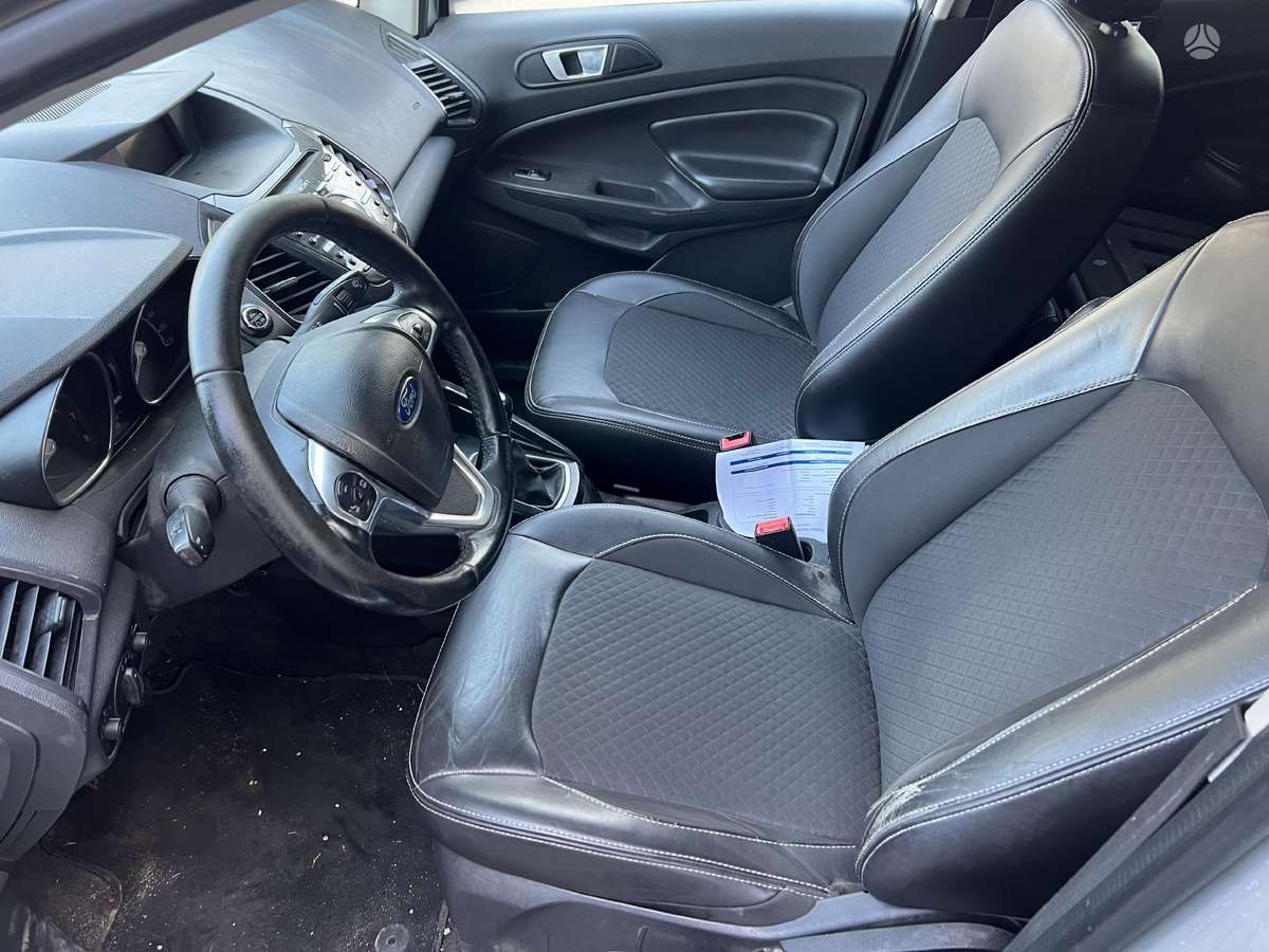 Ford EcoSport dalimis. Vokiška 109tkm