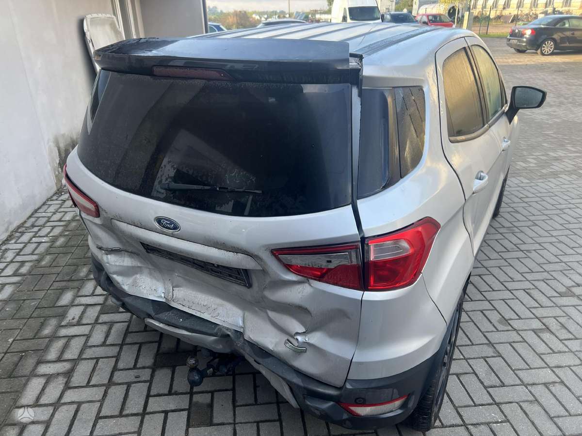 Ford EcoSport dalimis. Vokiška 109tkm