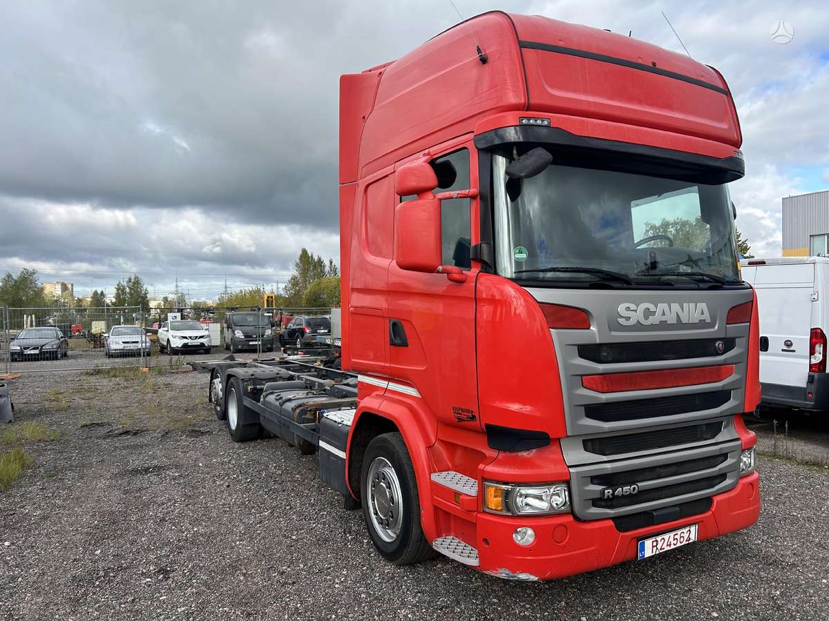Scania R450 euro6, container trucks