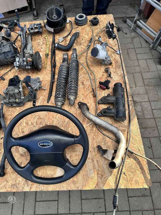 Microcar F8C elektros sistemos dalys