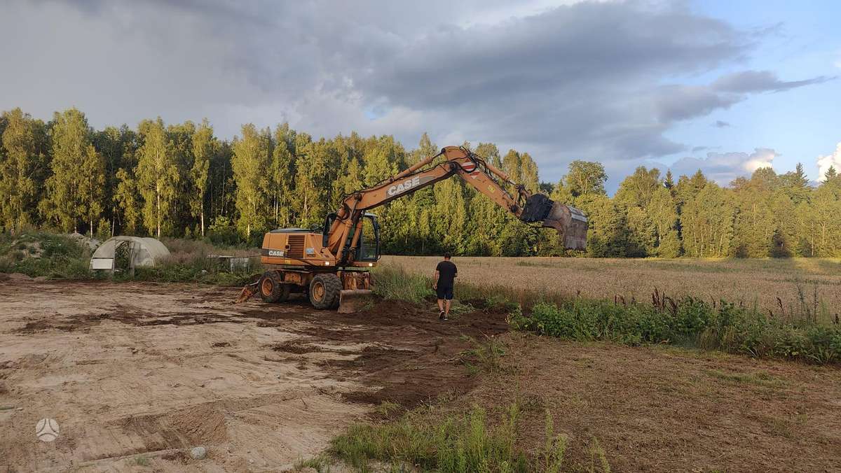 Case WX165, excavator