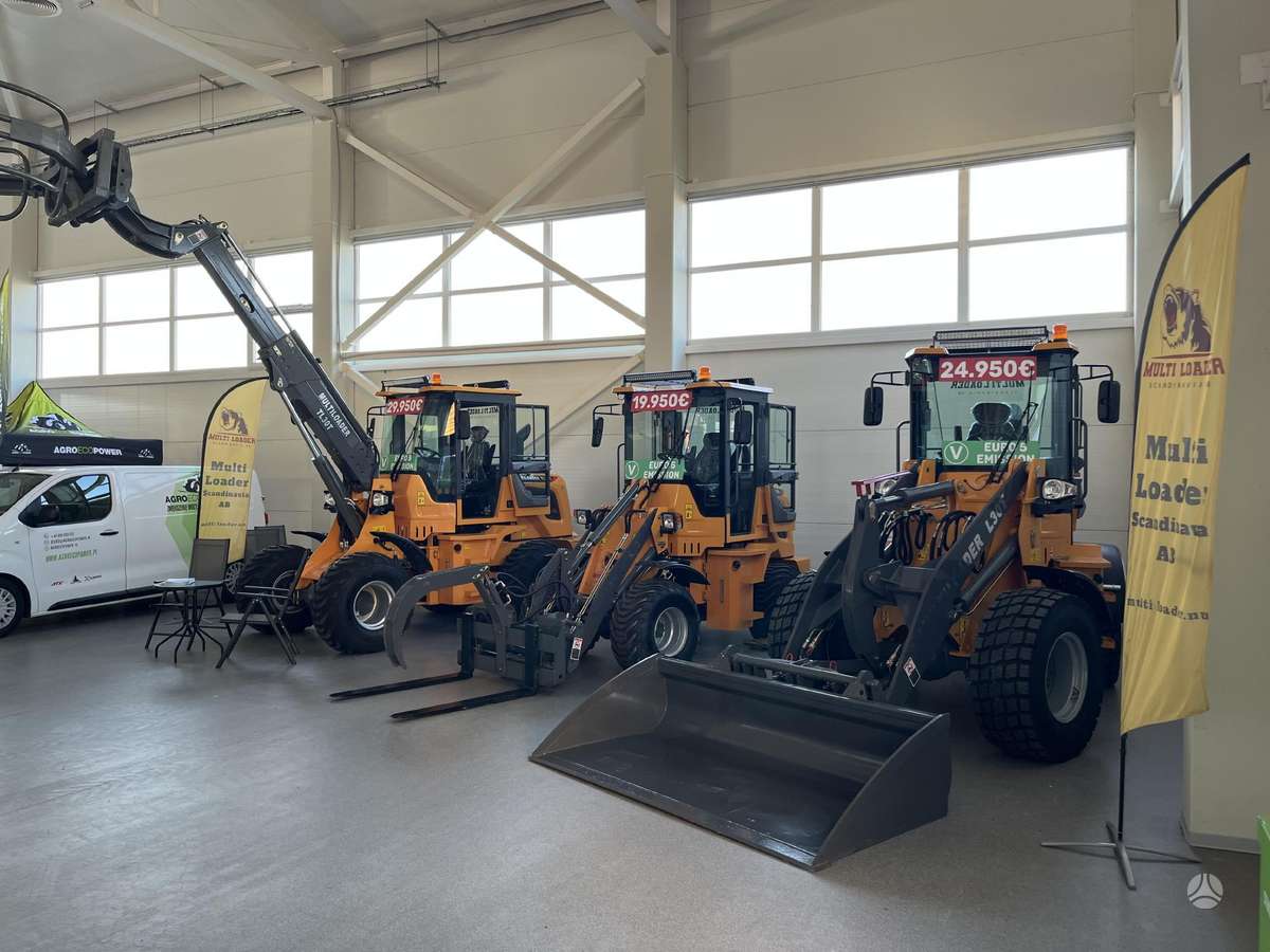 MULTILOADER L30T, самоходные погрузчики
