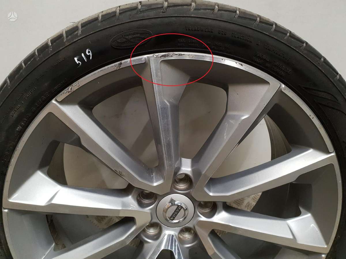 Volvo S60 2019, light alloy, R19