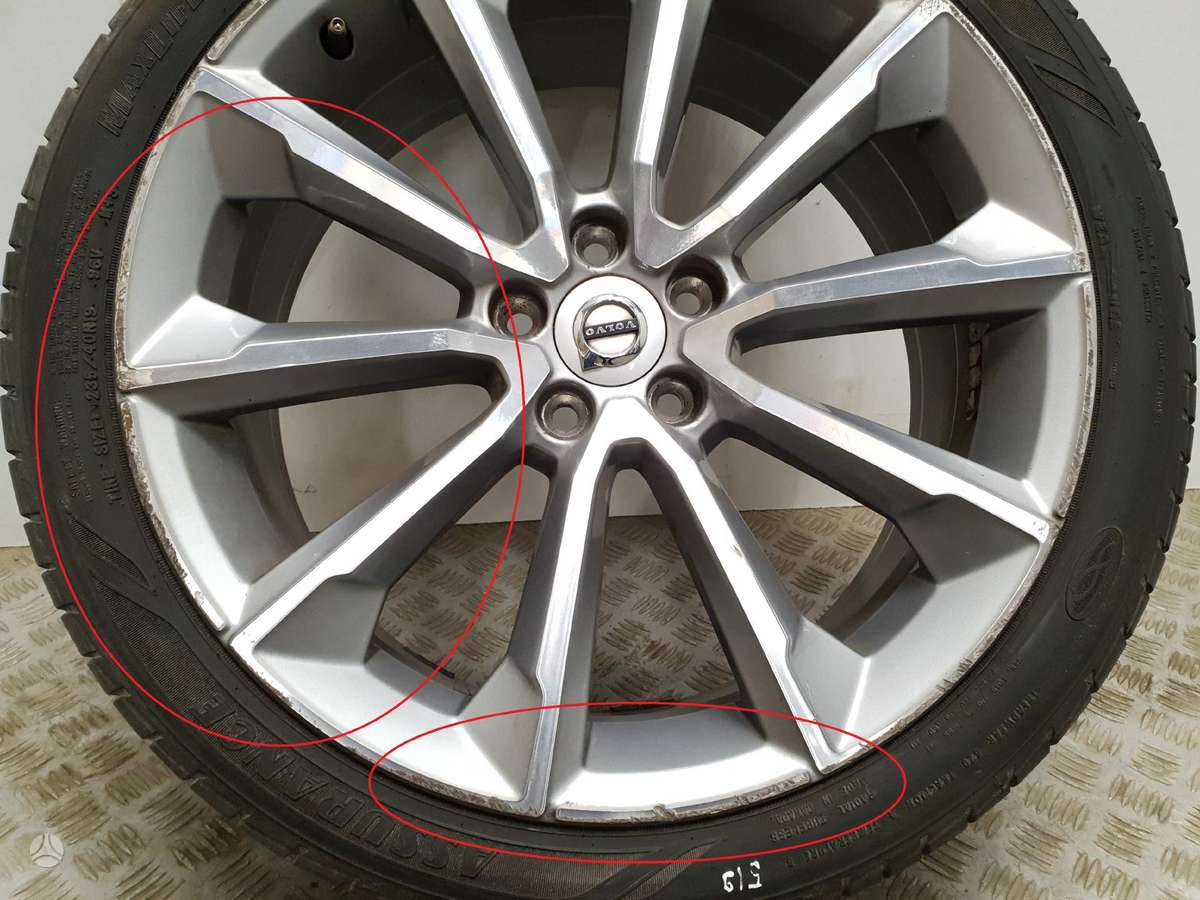 Volvo S60 2019, light alloy, R19