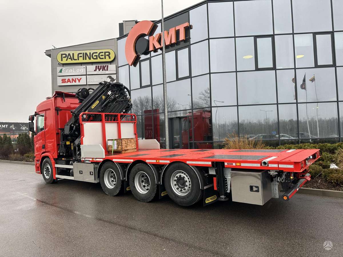 Scania 8x4, crane trucks