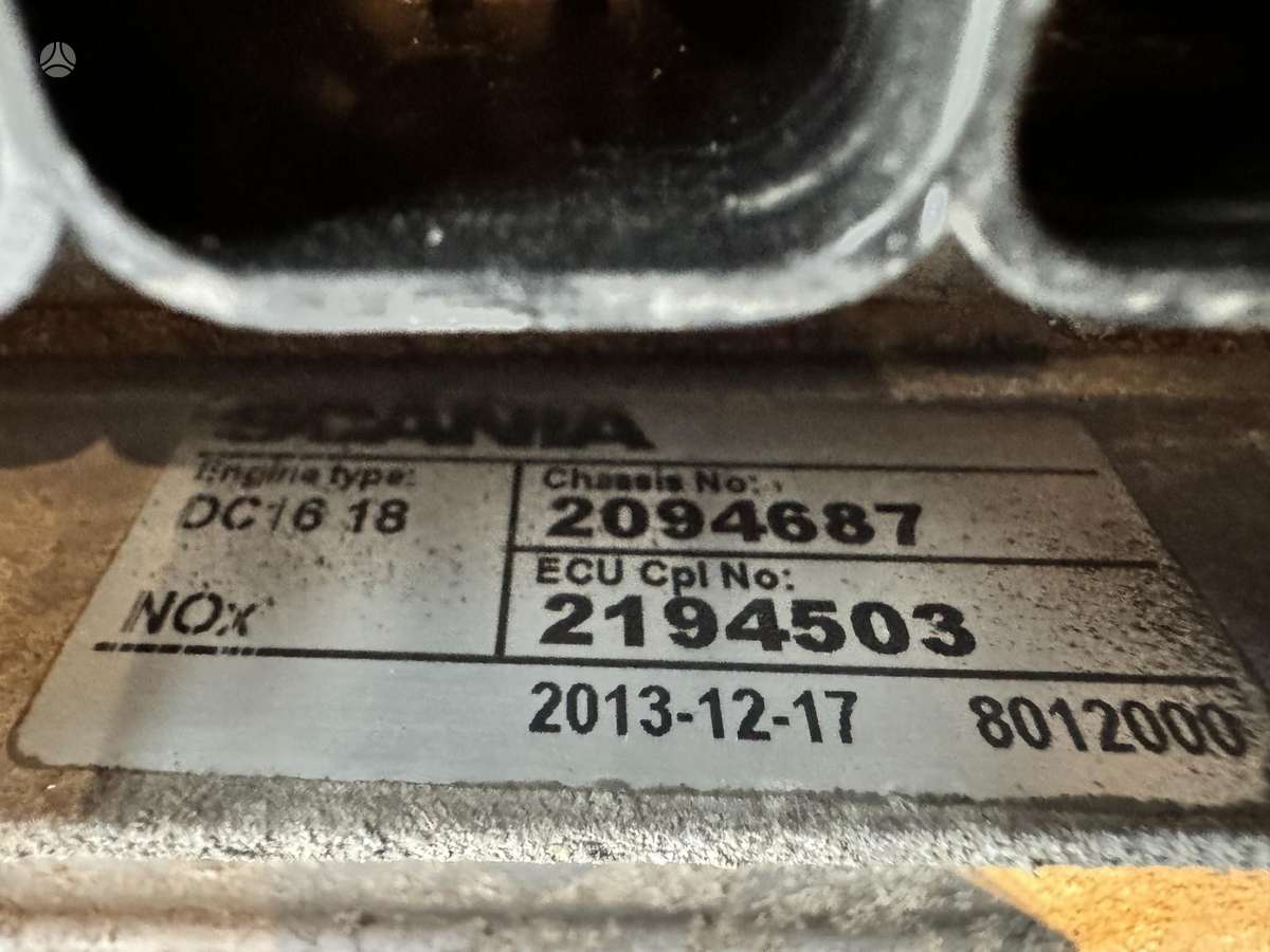 Scania R560 , DC16 18 ECU EMS+COO7, sunkvežimiai