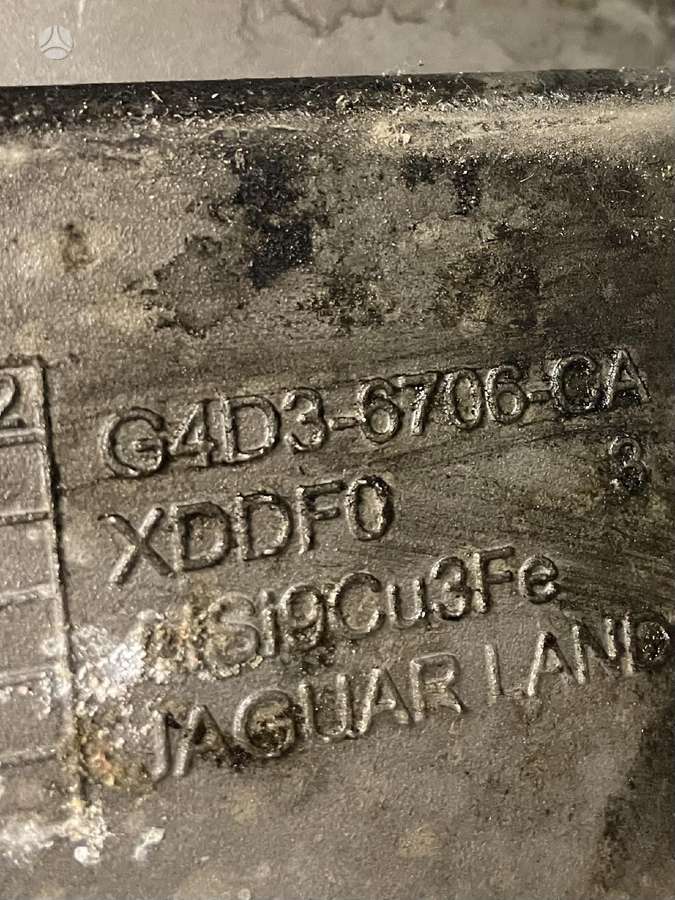 Jaguar F-Pace, G4D3-6706-CA, engine parts