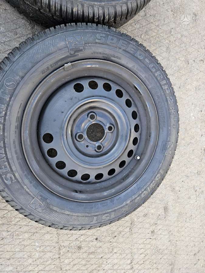 Nissan Note, стальные штампованные диски, R15