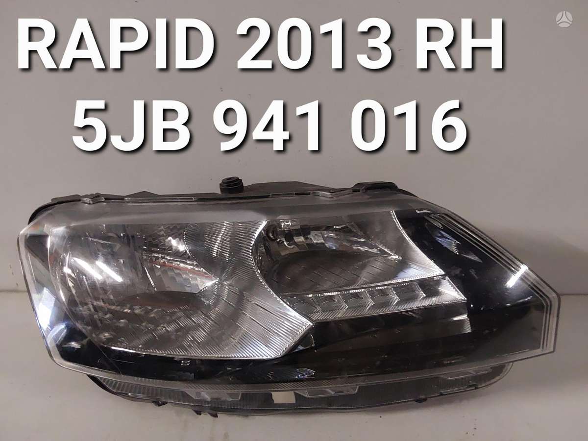 Skoda Rapid dalimis