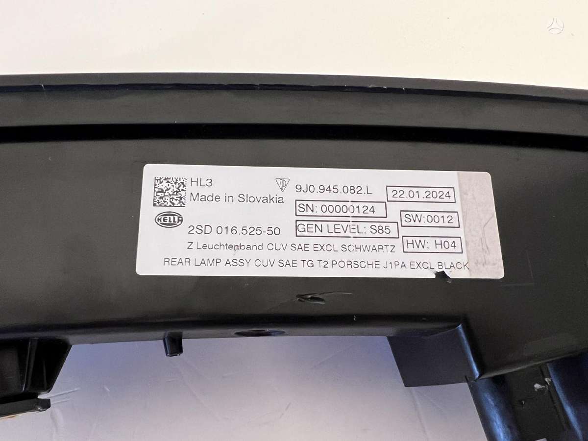 Porsche Taycan, 9J0945082L, lights