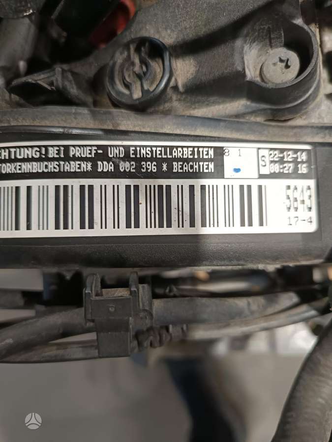 Volkswagen Passat, DDA, engine