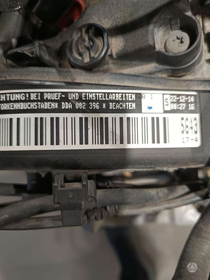 Volkswagen Passat, DDA, variklis