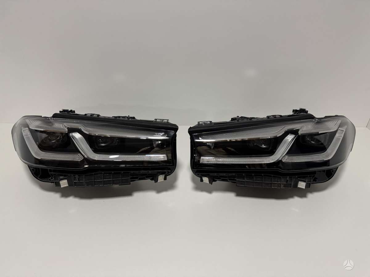 BMW 5 serija žibintai