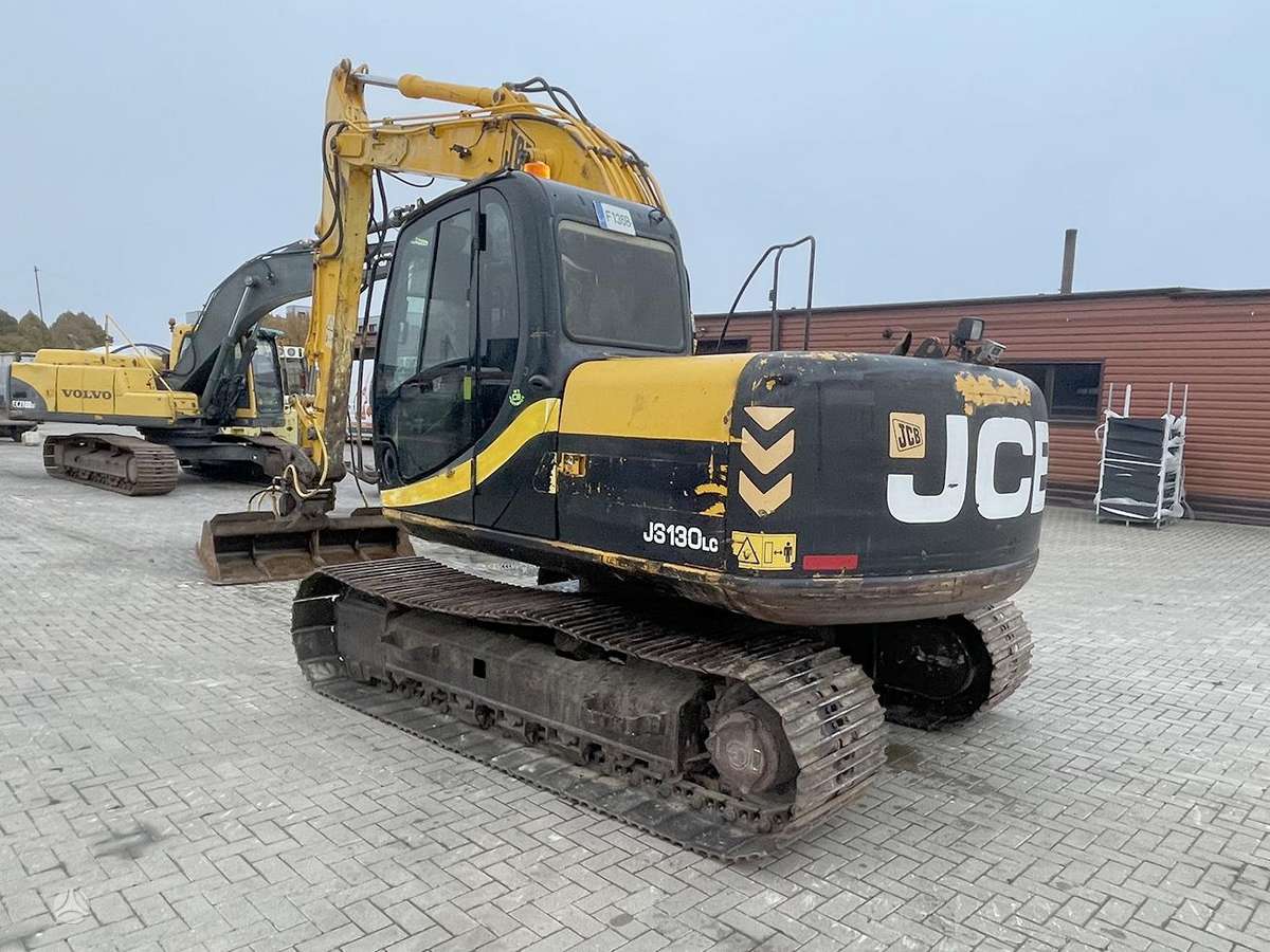 JCB JS130LC Dalimis, construction and road construction equipment