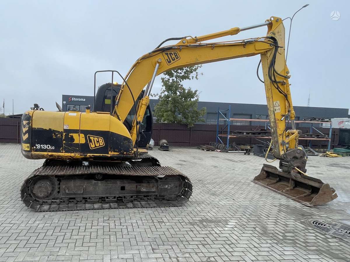 JCB JS130LC Dalimis, statybos ir kelių tiesimo technika