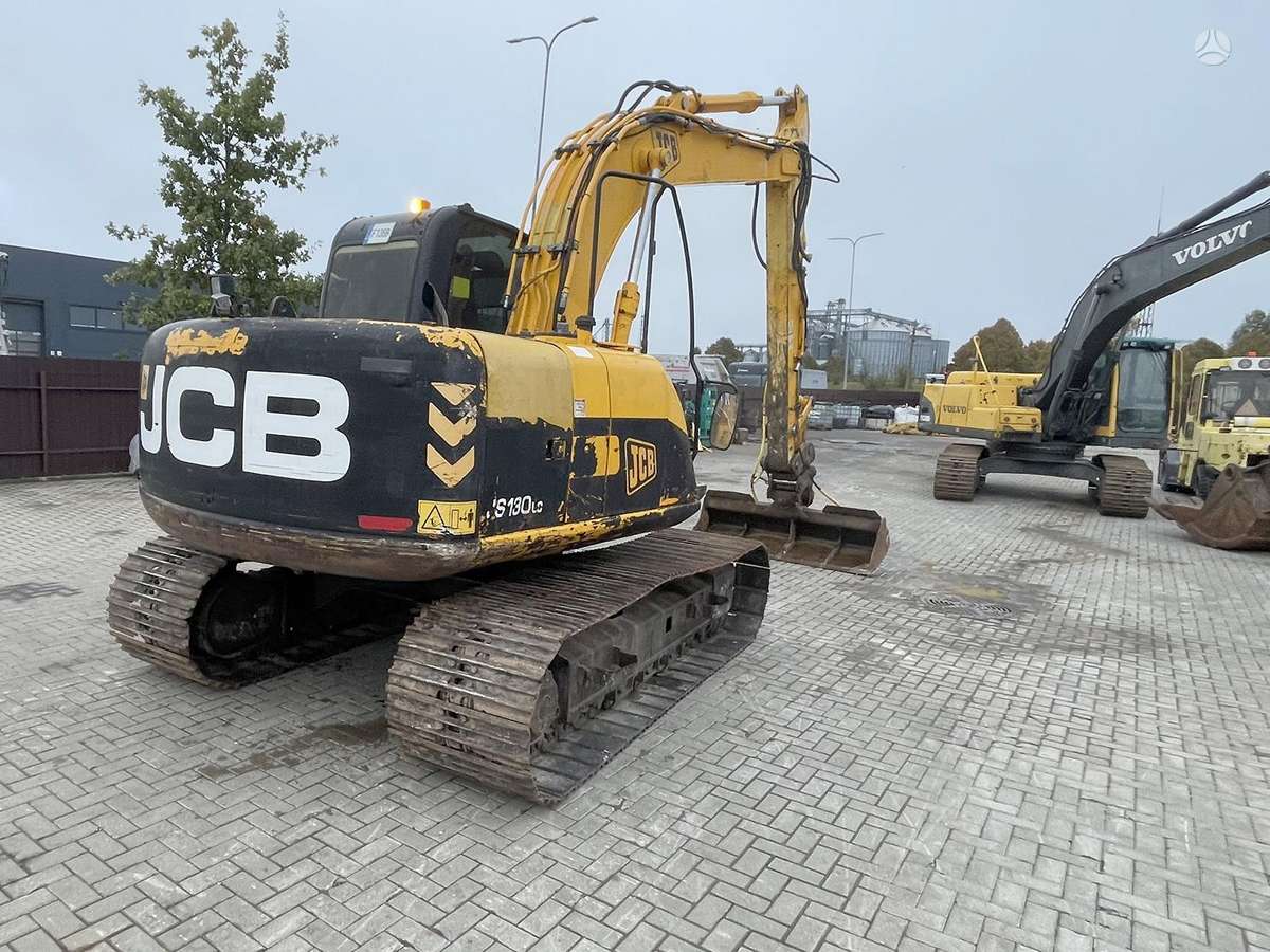 JCB JS130LC Dalimis, statybos ir kelių tiesimo technika
