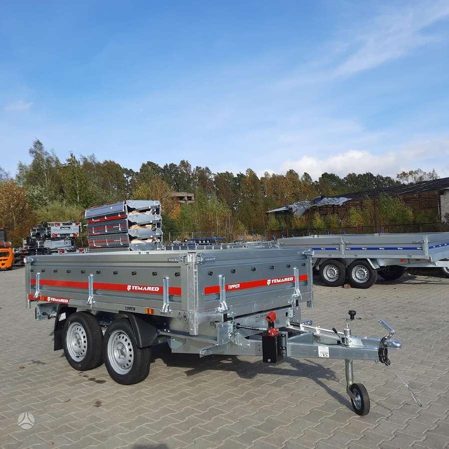 TEMARED TIPPER 2515/2 S, passenger car trailers