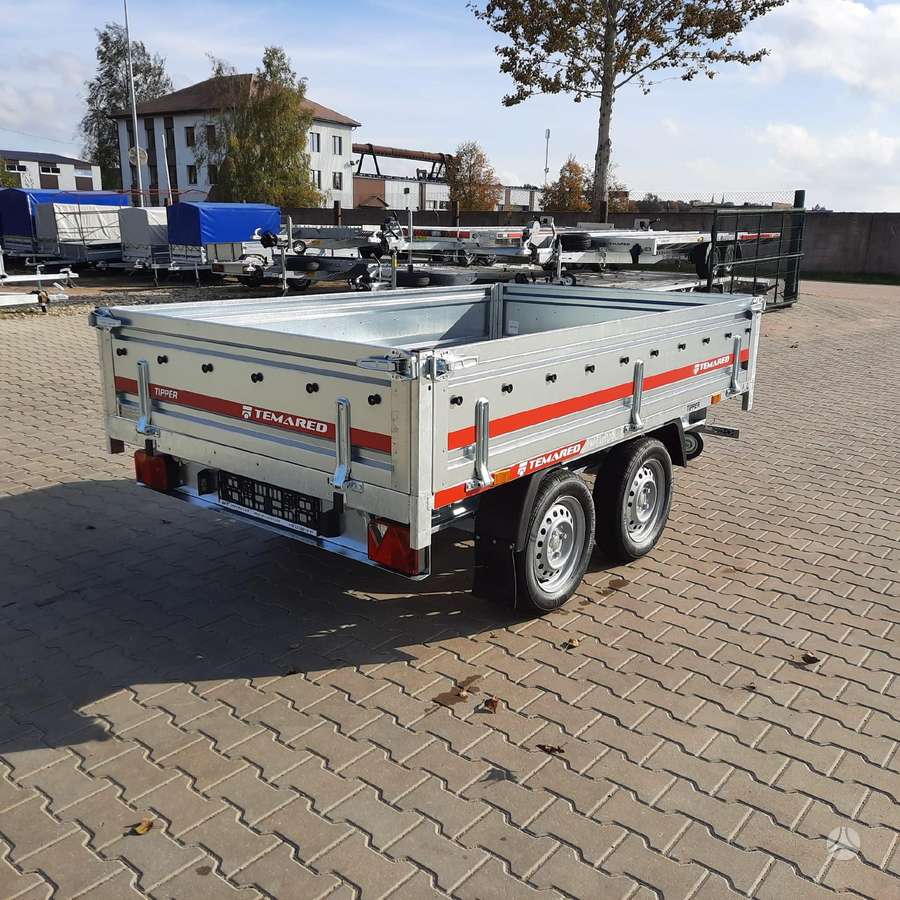 TEMARED TIPPER 2515/2 S, passenger car trailers