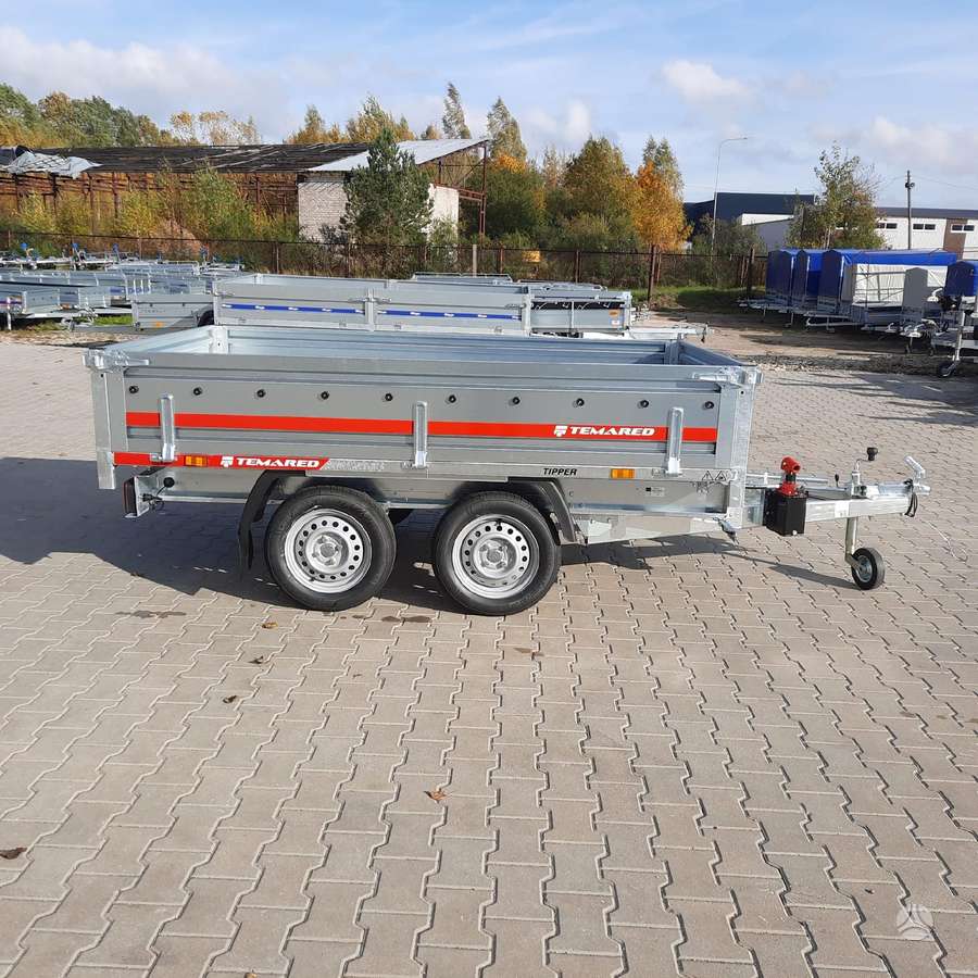 TEMARED TIPPER 2515/2 S, passenger car trailers