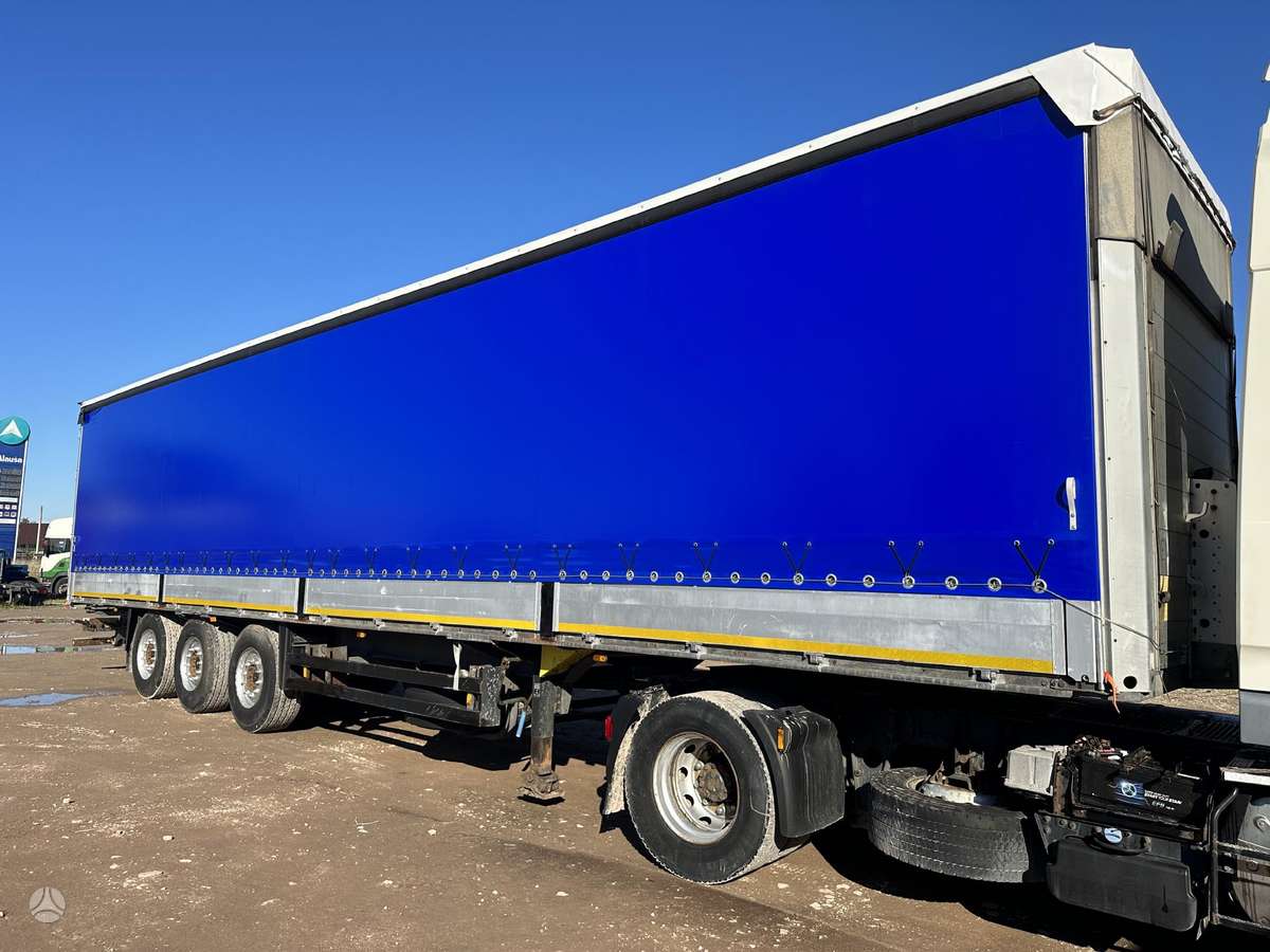 Schmitz Bort-schtora, curtainsider with dropside