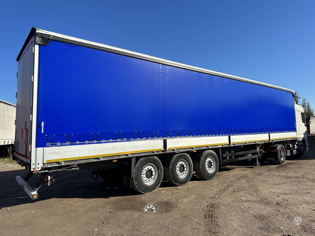 Schmitz Bort-schtora, curtainsider with dropside