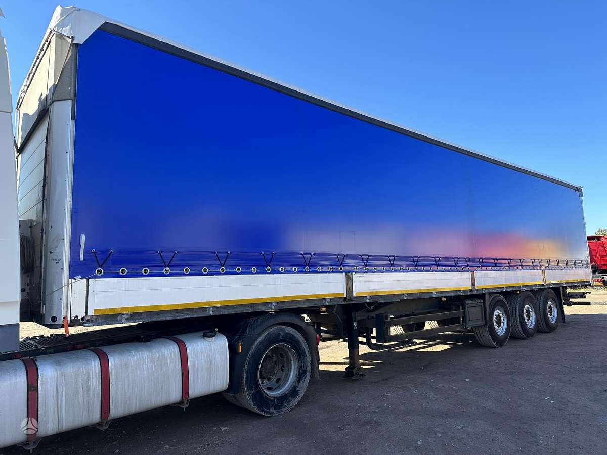 Schmitz Bort-schtora, curtainsider with dropside