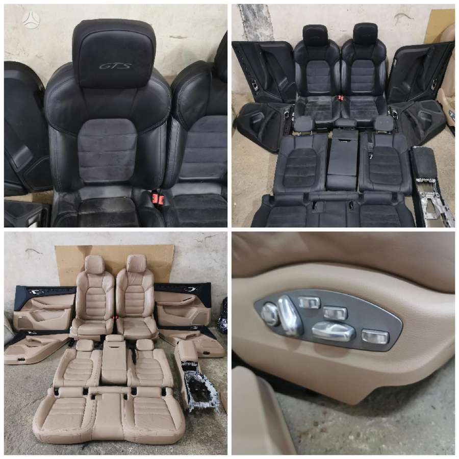 Porsche Macan salono detalės