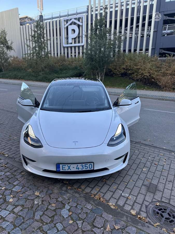 Tesla Model 3, 75 kWh, sedanas