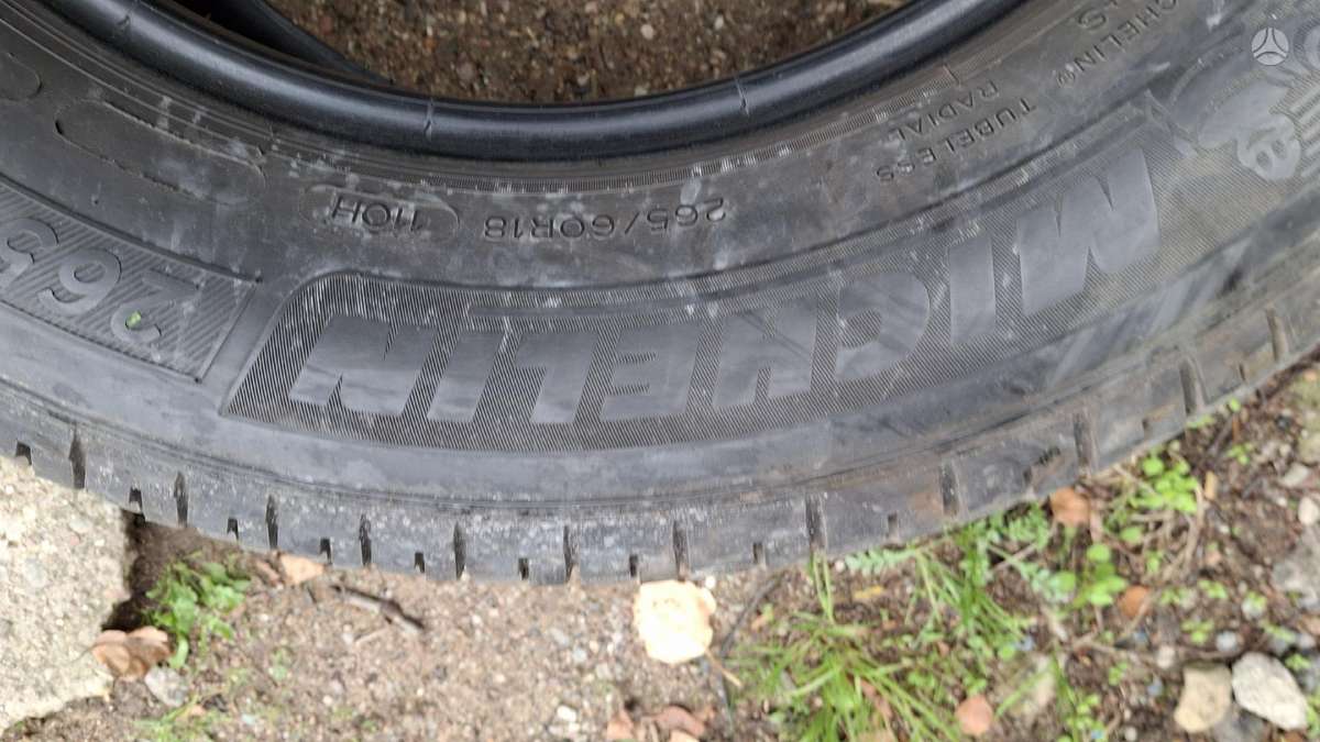 Michelin, всесезонные 265/60 R18