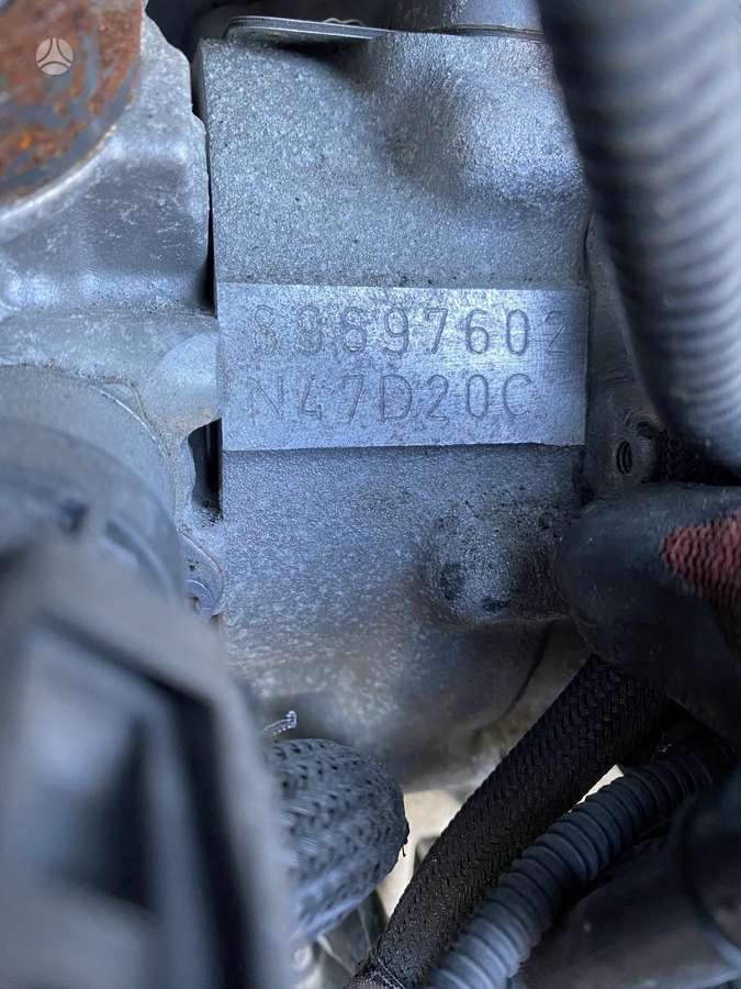 BMW X1, N47D20C, двигатель