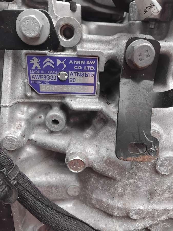 Peugeot 308, 20 GTA1, детали шасси