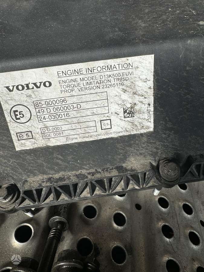 Volvo FH 500, vilkikai