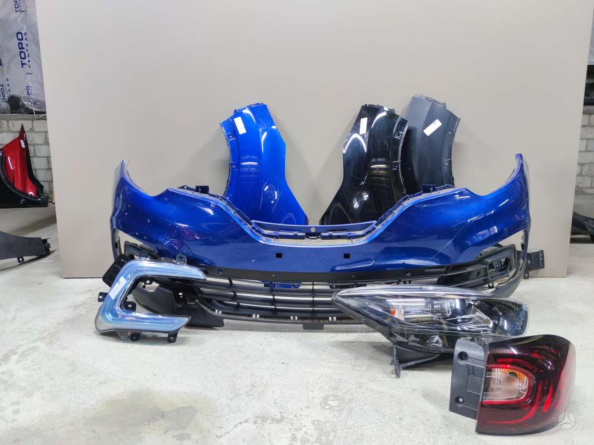 Renault Captur bumper reinforcement, bumpers, lights